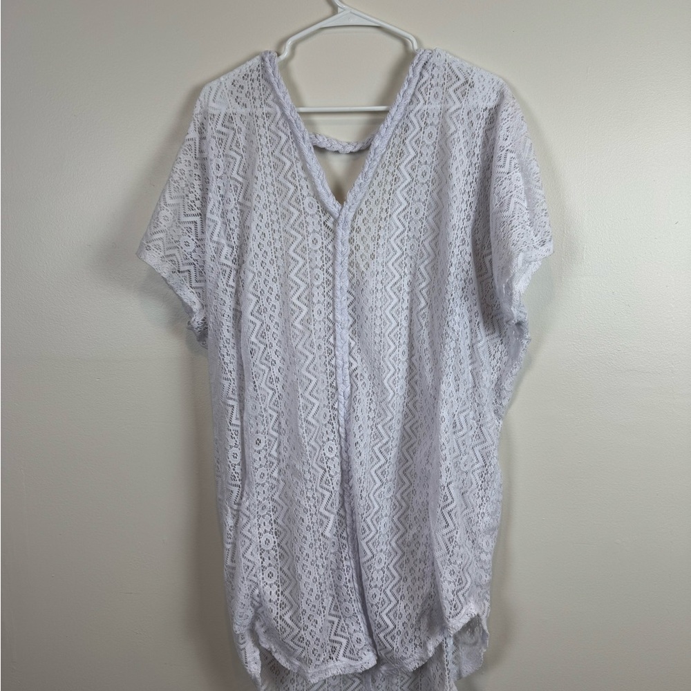 White Lace Cover-Up